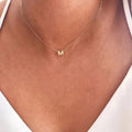 Gold Initial Necklaces For Women - Dainty 18K Gold Letter Necklaces Tiny A-Z Choker Necklaces for Women Trendy Jewelry Gifts